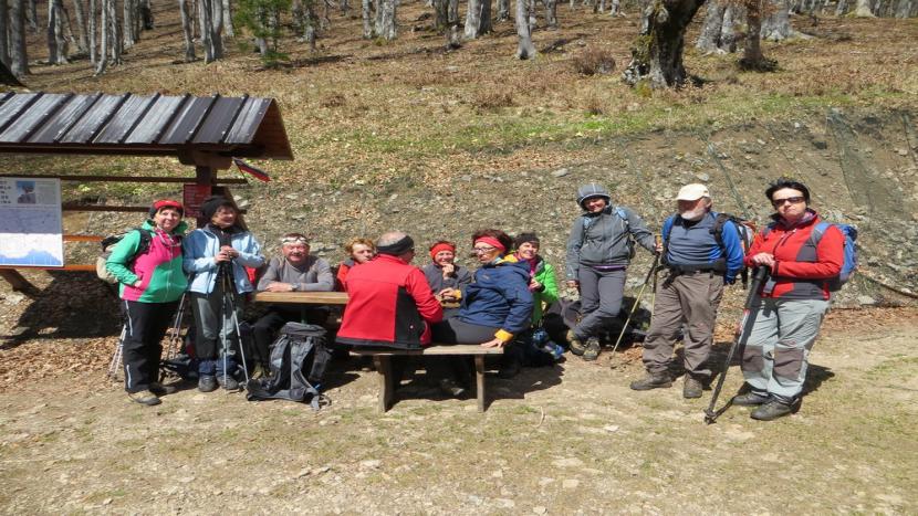 Srednji vrh in Hudičev boršt